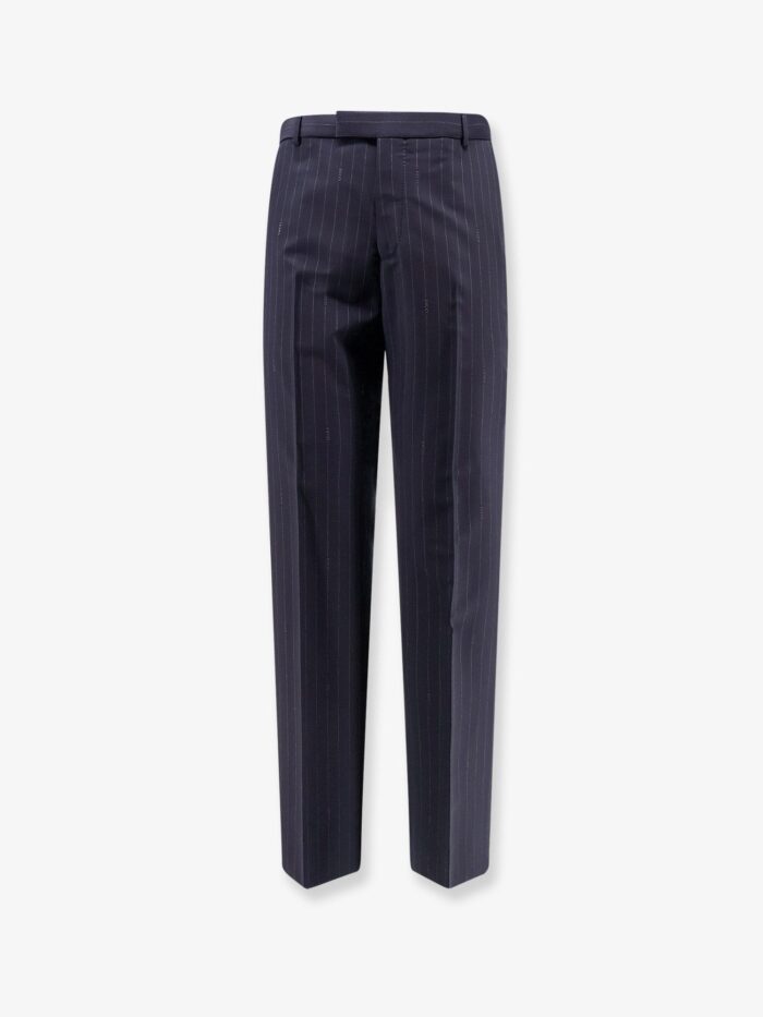 gucci pinstripe wool trousers Gucci Pinstripe Wool Trousers