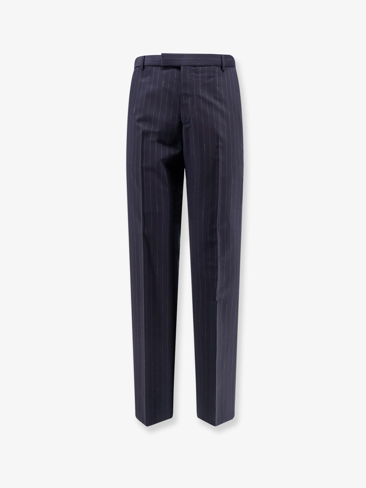 Gucci Pinstripe Wool Trousers