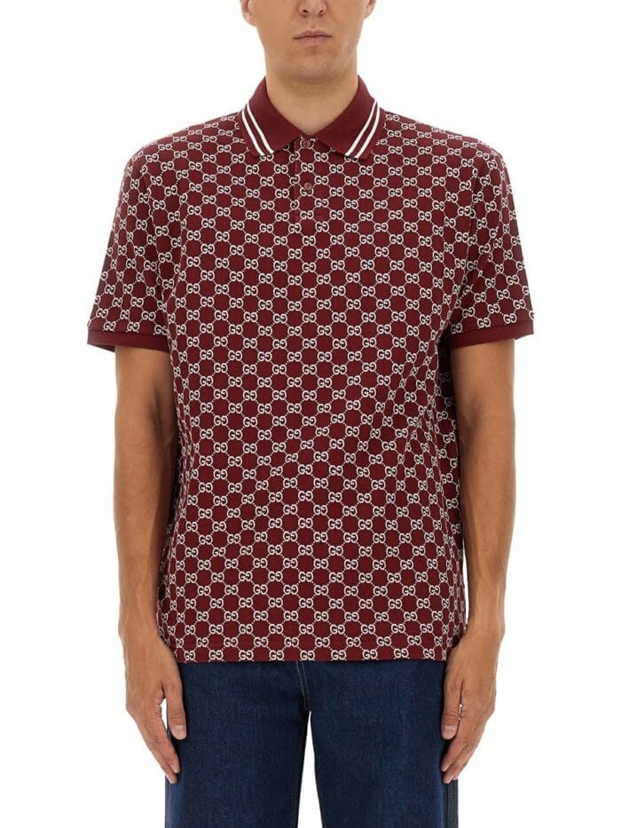 gucci polo gg jacquard Gucci POLO GG JACQUARD