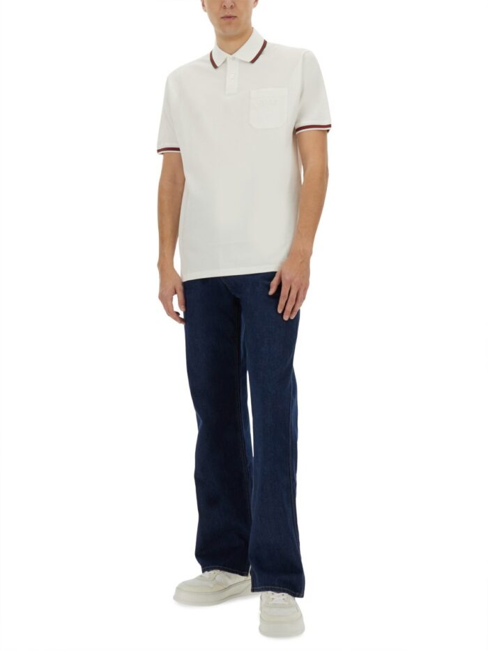 Gucci POLO SHIRT WITH EMBROIDERY