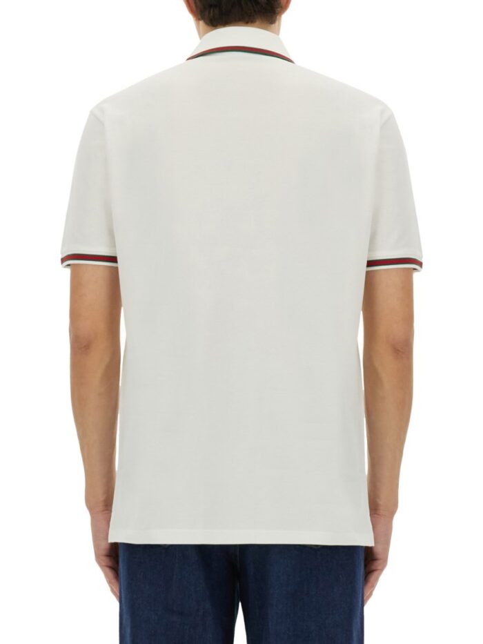 Gucci POLO SHIRT WITH EMBROIDERY