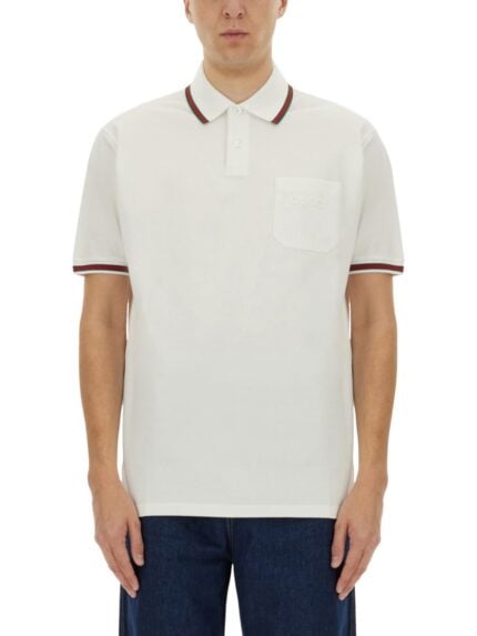 Gucci POLO SHIRT WITH EMBROIDERY