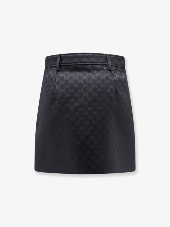 Gucci Primavera GG Cotton Blend Mini Skirt