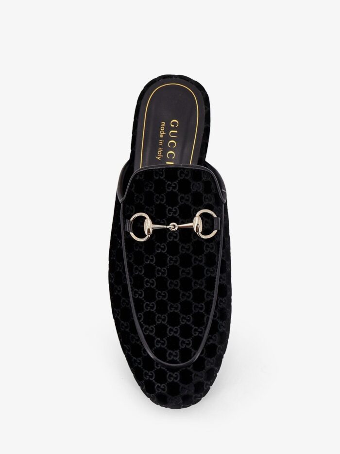Gucci Princetown GG Supreme Velvet Mule