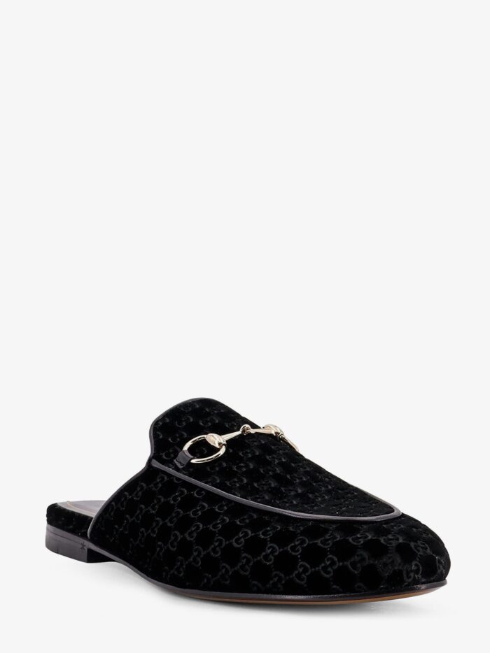 Gucci Princetown GG Supreme Velvet Mule
