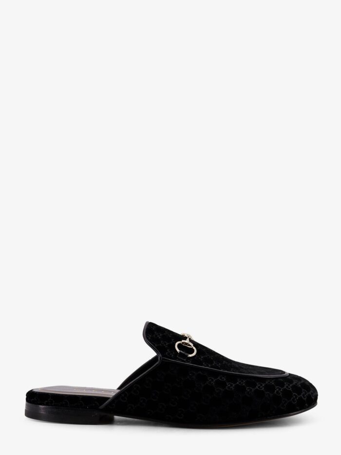 Gucci Princetown GG Supreme Velvet Mule