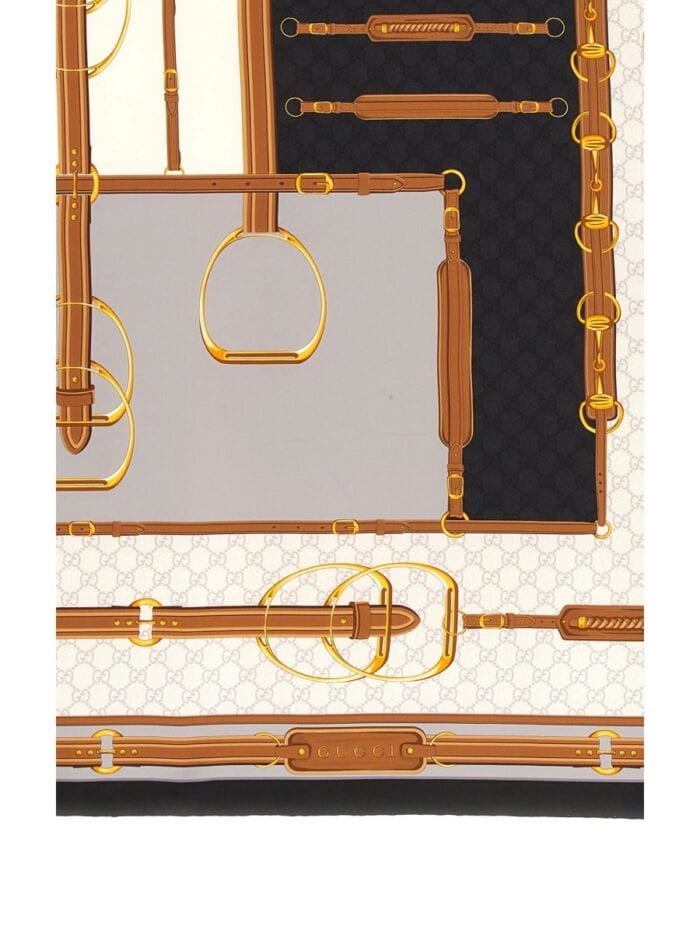 Gucci PRINTED SILK CARRE