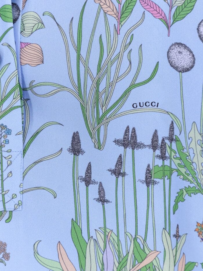 Gucci Printed Silk Shirt