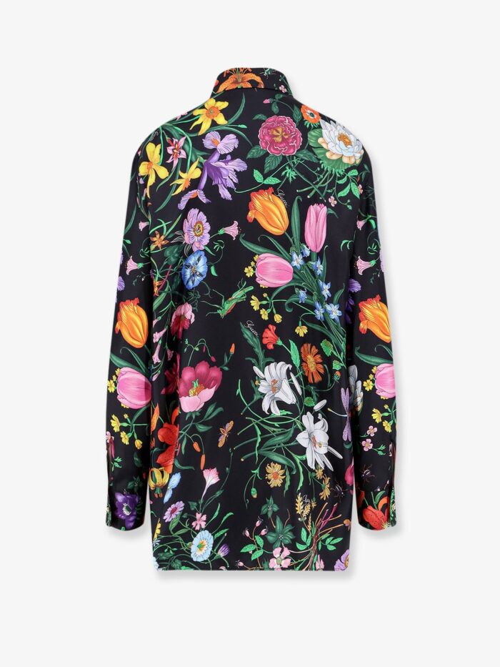 Gucci Printed Silk Shirt