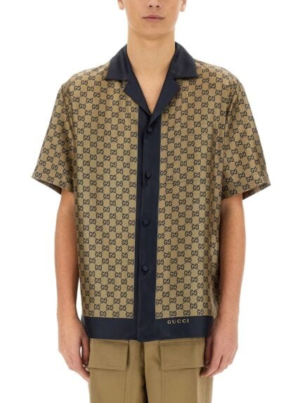 Gucci PRINTED SILK SHIRT