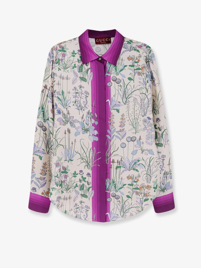 Gucci Printed Silk Shirt
