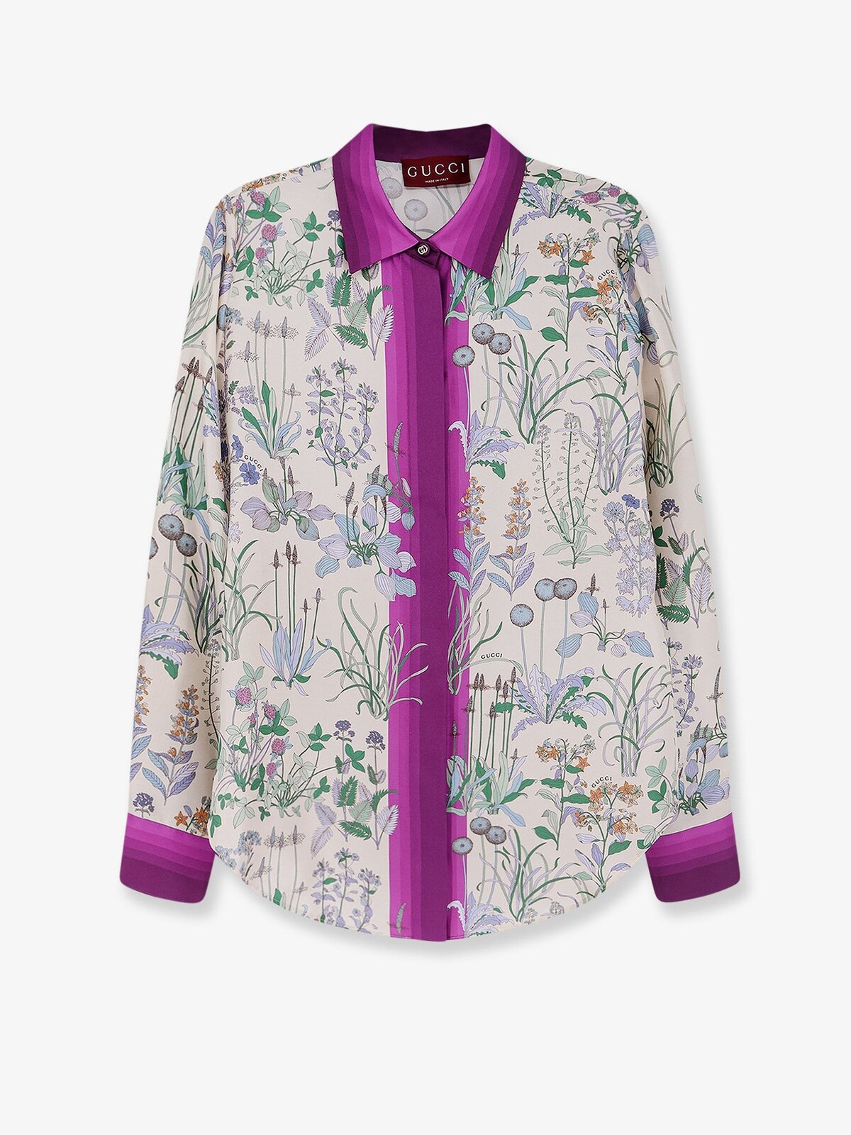 Gucci Printed Silk Shirt