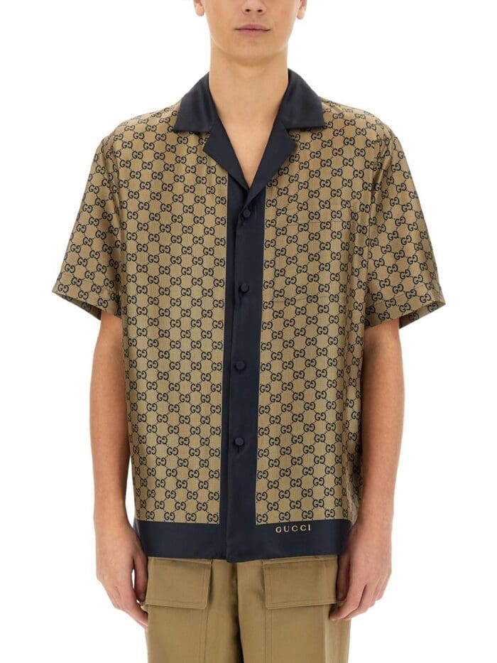 Gucci PRINTED SILK SHIRT