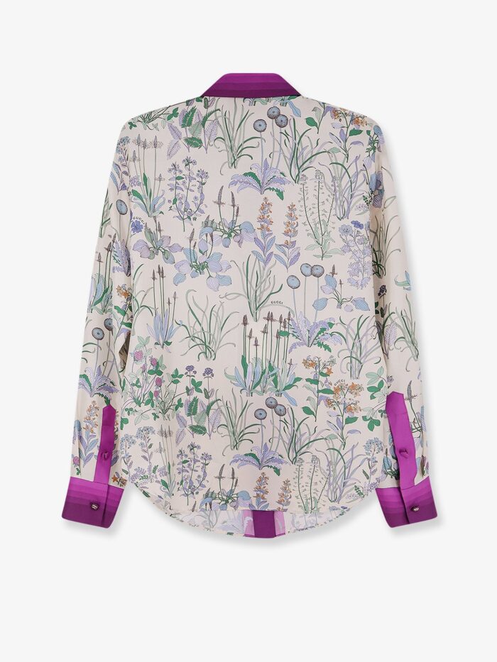 Gucci Printed Silk Shirt