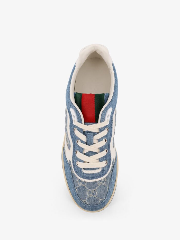 Gucci Re-Web Denim Low-top Sneakers