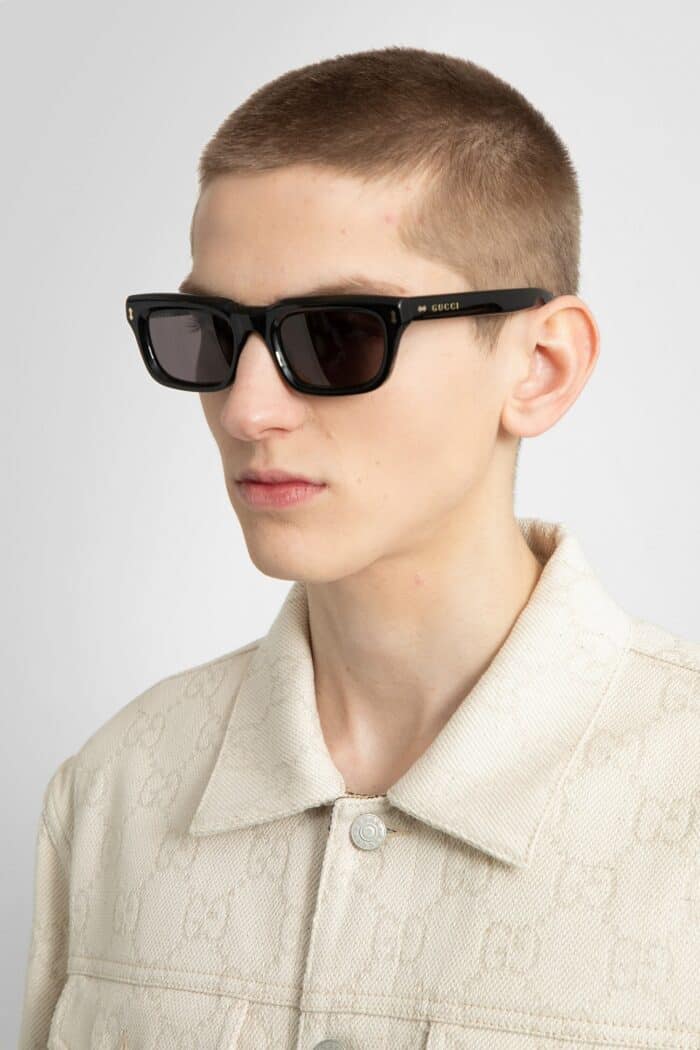 GUCCI Rectangular Frame Sunglasses