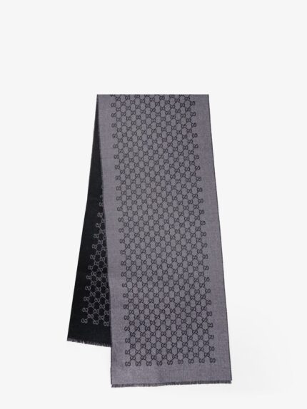 Gucci Reversible Jacquard Wool Scarf