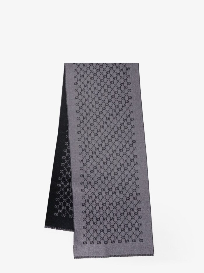 Gucci Reversible Jacquard Wool Scarf