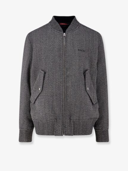 Gucci Reversible Wool And Nylon Jacket