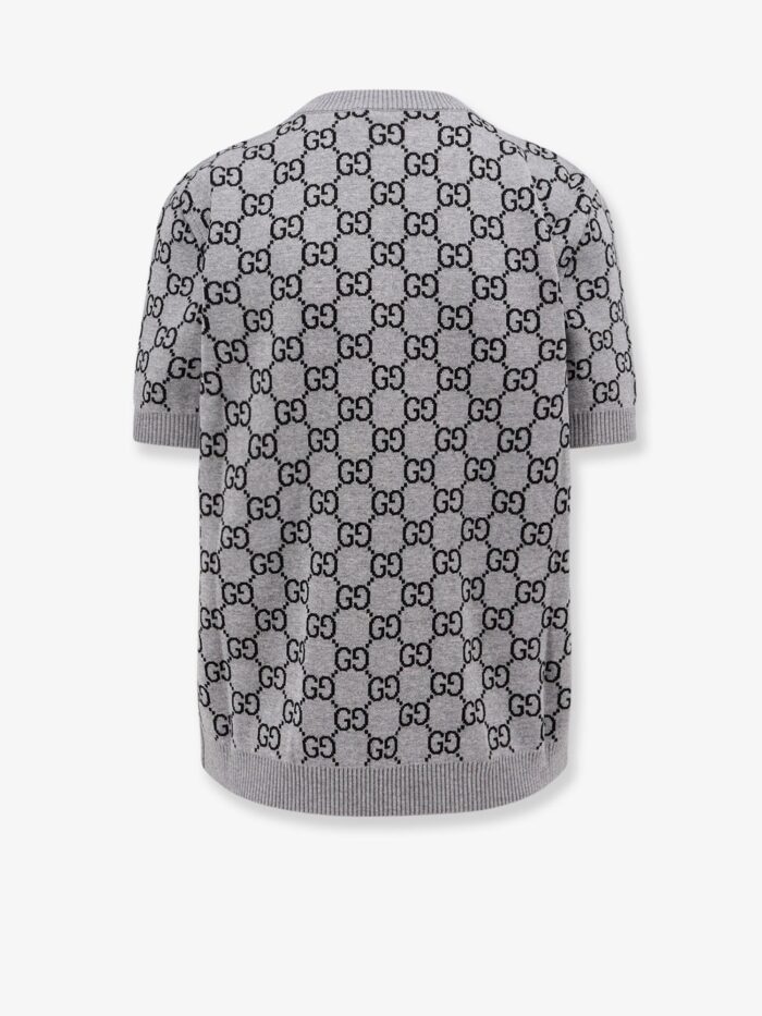Gucci Reversible Wool Sweater With GG Motif