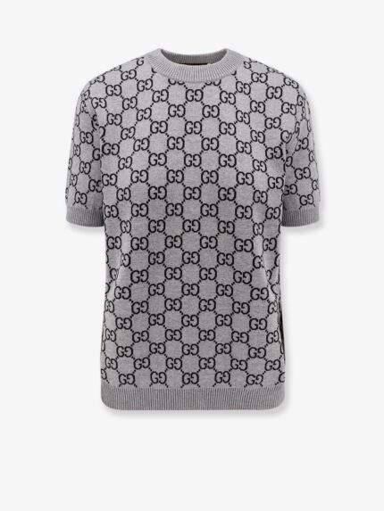 Gucci Reversible Wool Sweater With GG Motif