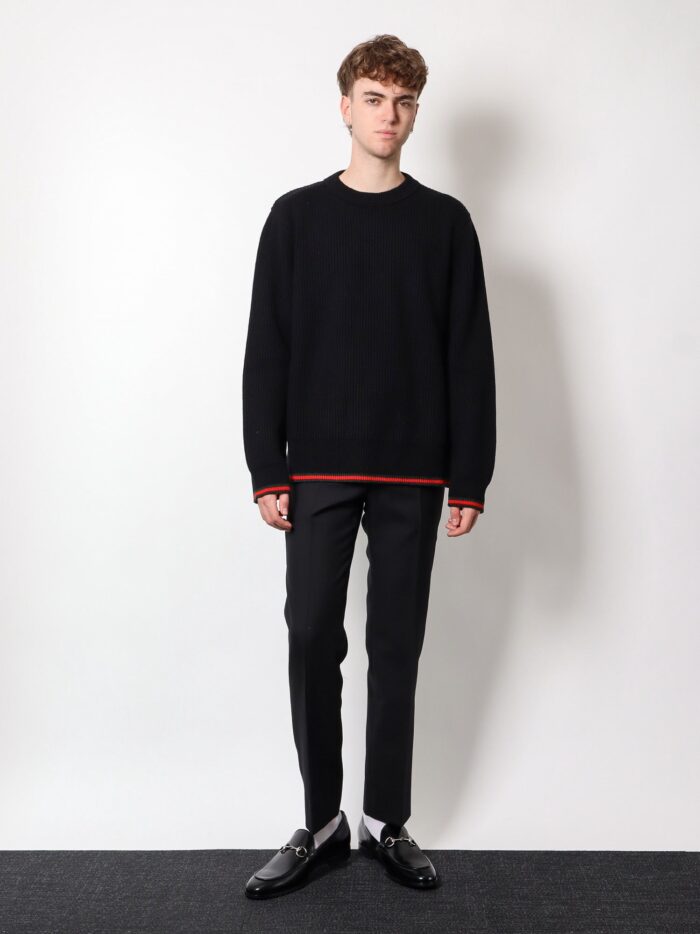 Gucci Ribbed Wool And Cashmere Sweater
