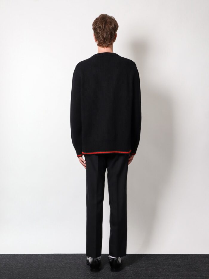 Gucci Ribbed Wool And Cashmere Sweater