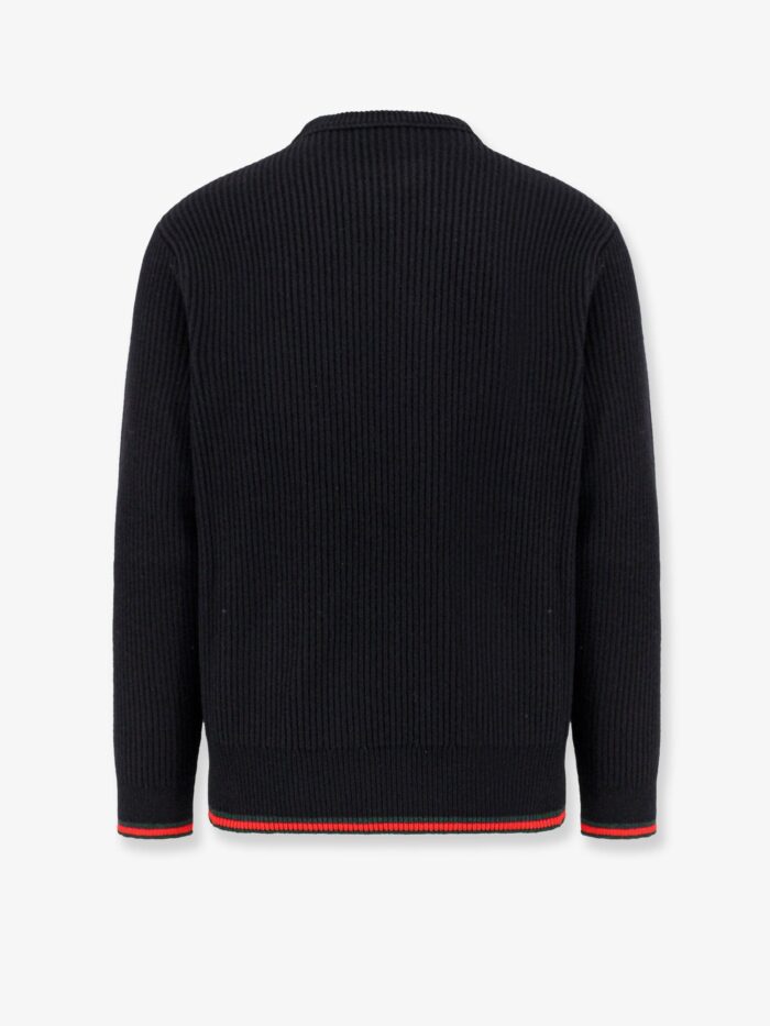Gucci Ribbed Wool And Cashmere Sweater