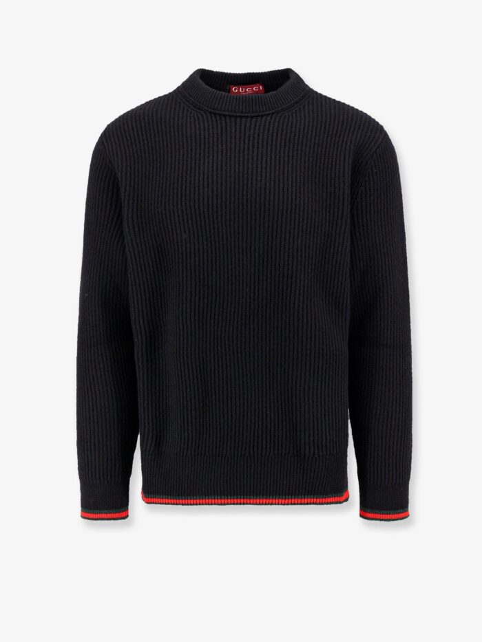Gucci Ribbed Wool And Cashmere Sweater