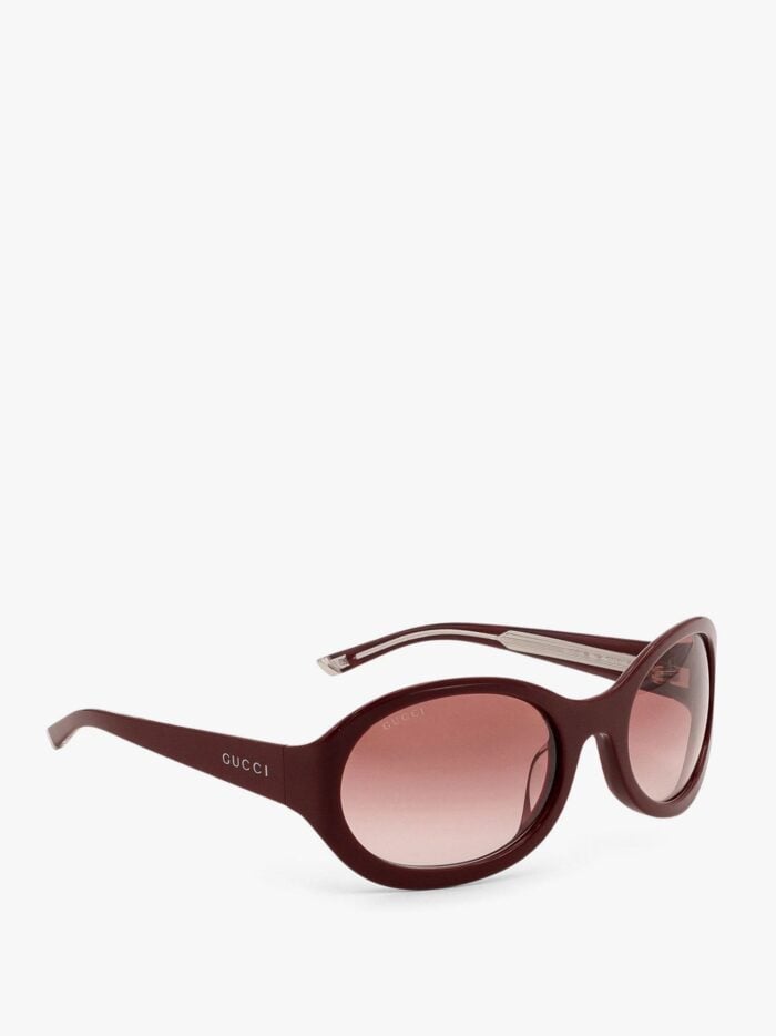 Gucci Rosso Ancora Rounded Sunglasses