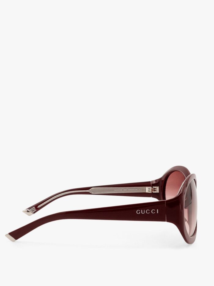 Gucci Rosso Ancora Rounded Sunglasses