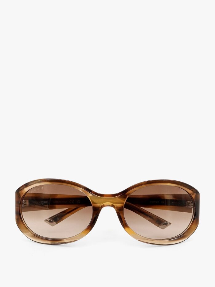 Gucci Rosso Ancora Rounded Sunglasses