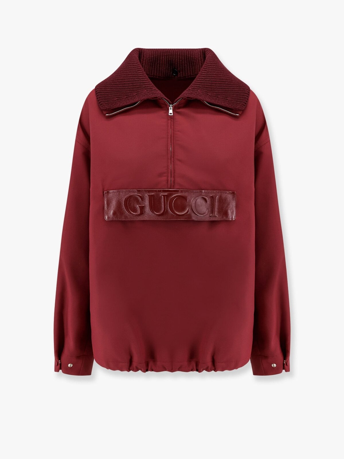Gucci Rosso Ancora Technical Gabardine Jacket