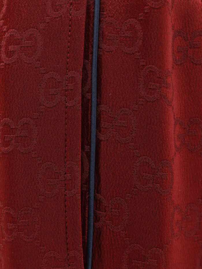 Gucci Rosso Ancora Viscose Blend Trousers