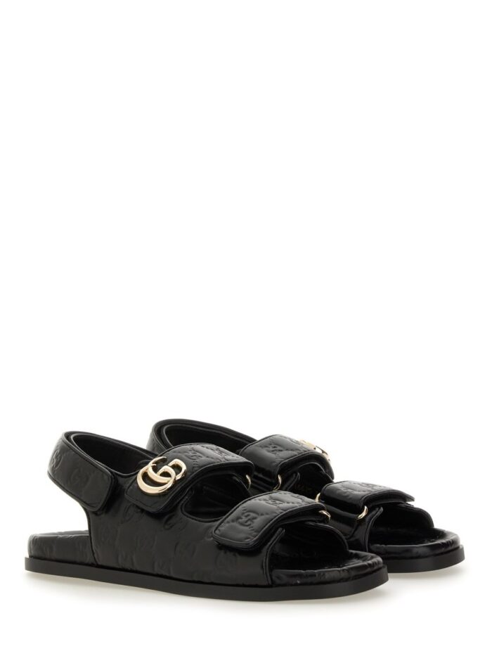 Gucci SANDAL WITH DOUBLE G