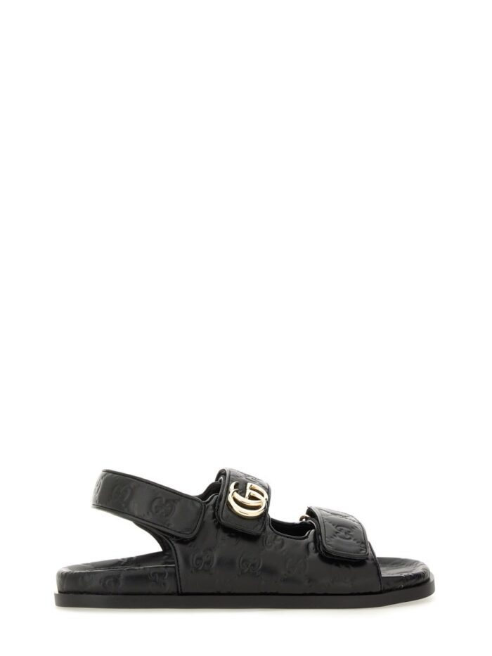 Gucci SANDAL WITH DOUBLE G