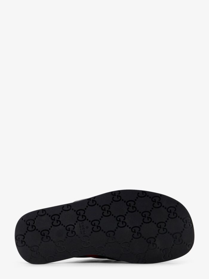 Gucci Sandals With Web Detail And GG Incrocio