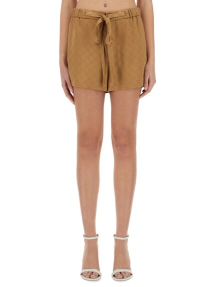 Gucci SATIN GG SHORTS