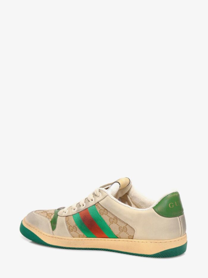 Gucci Screener GG Low-top Vintage Leather Sneakers