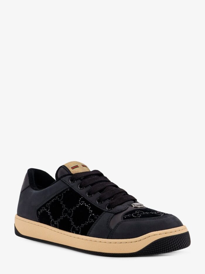 Gucci Screener GG Velvet Sneakers
