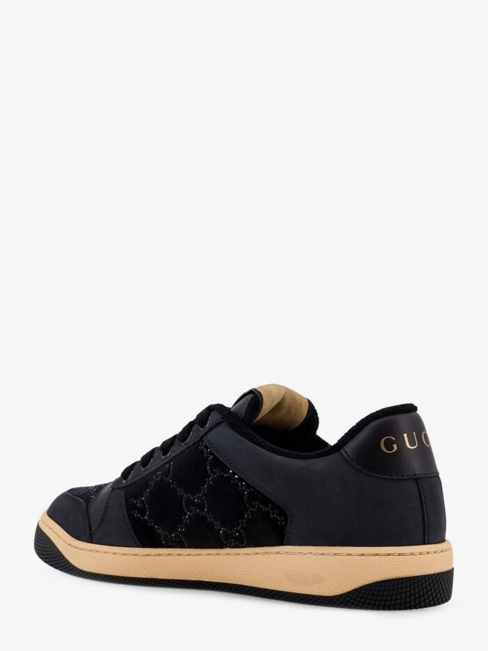 Gucci Screener GG Velvet Sneakers