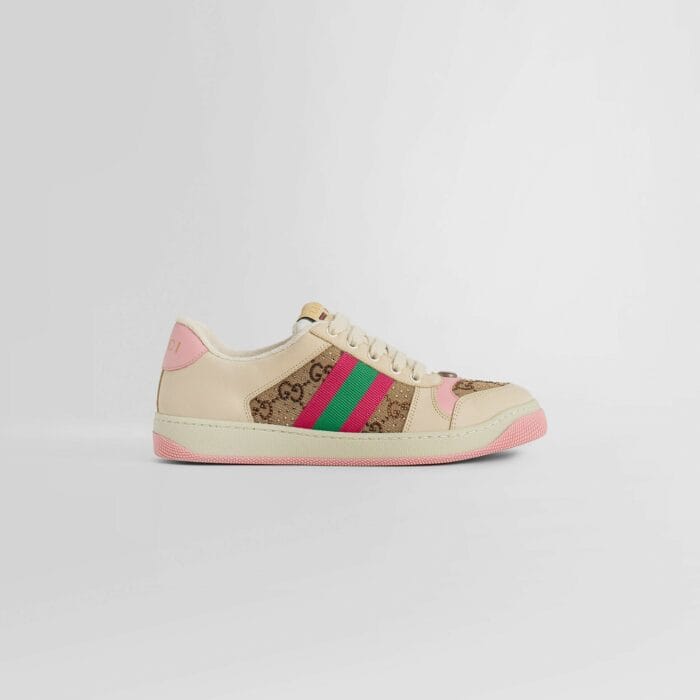 GUCCI Screener Sneakers With Crystals