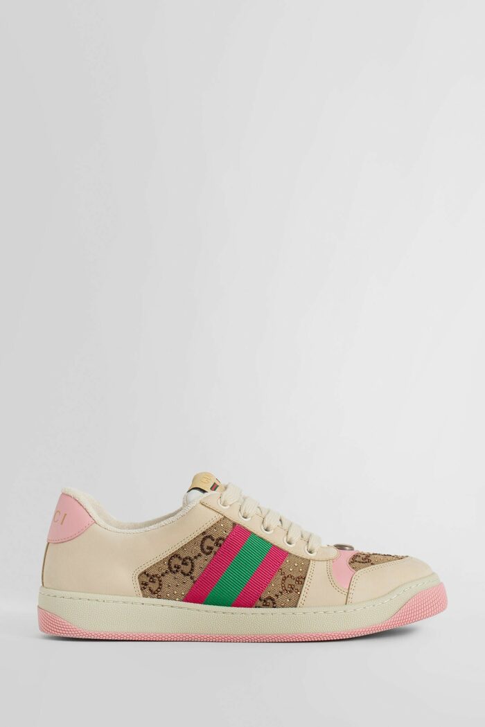 GUCCI Screener Sneakers With Crystals