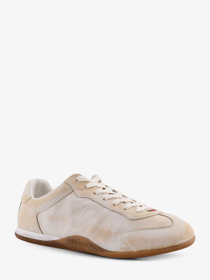 Gucci Shift Faded Leather Sneakers