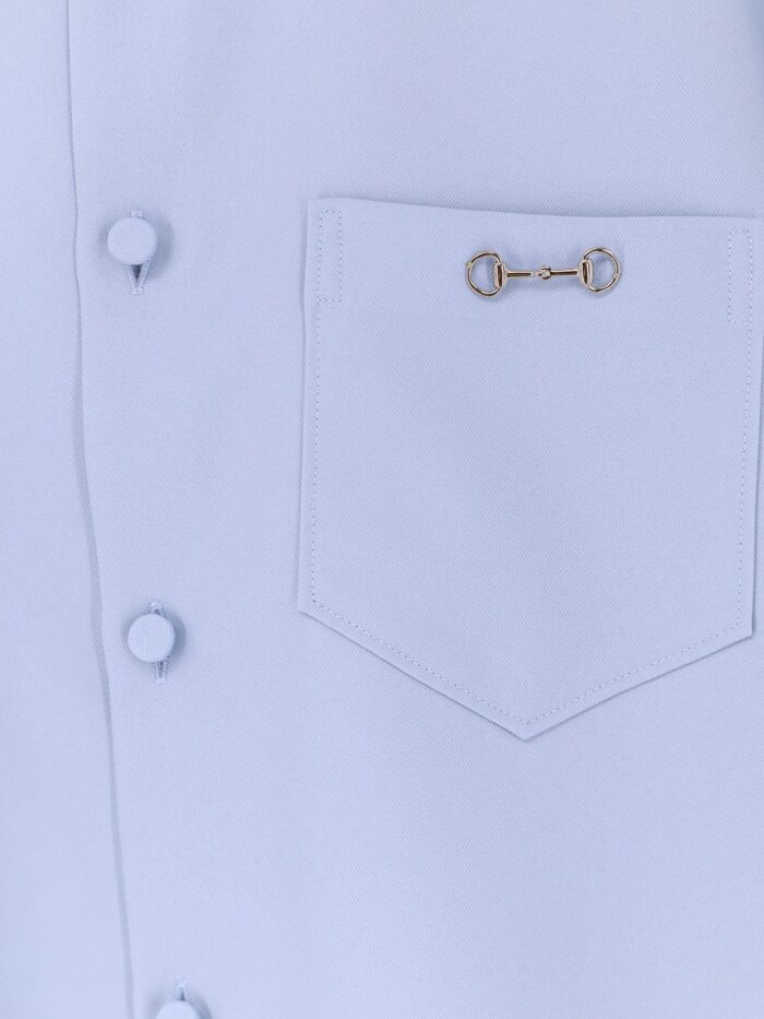 Gucci Shirt With Horsebit Detail