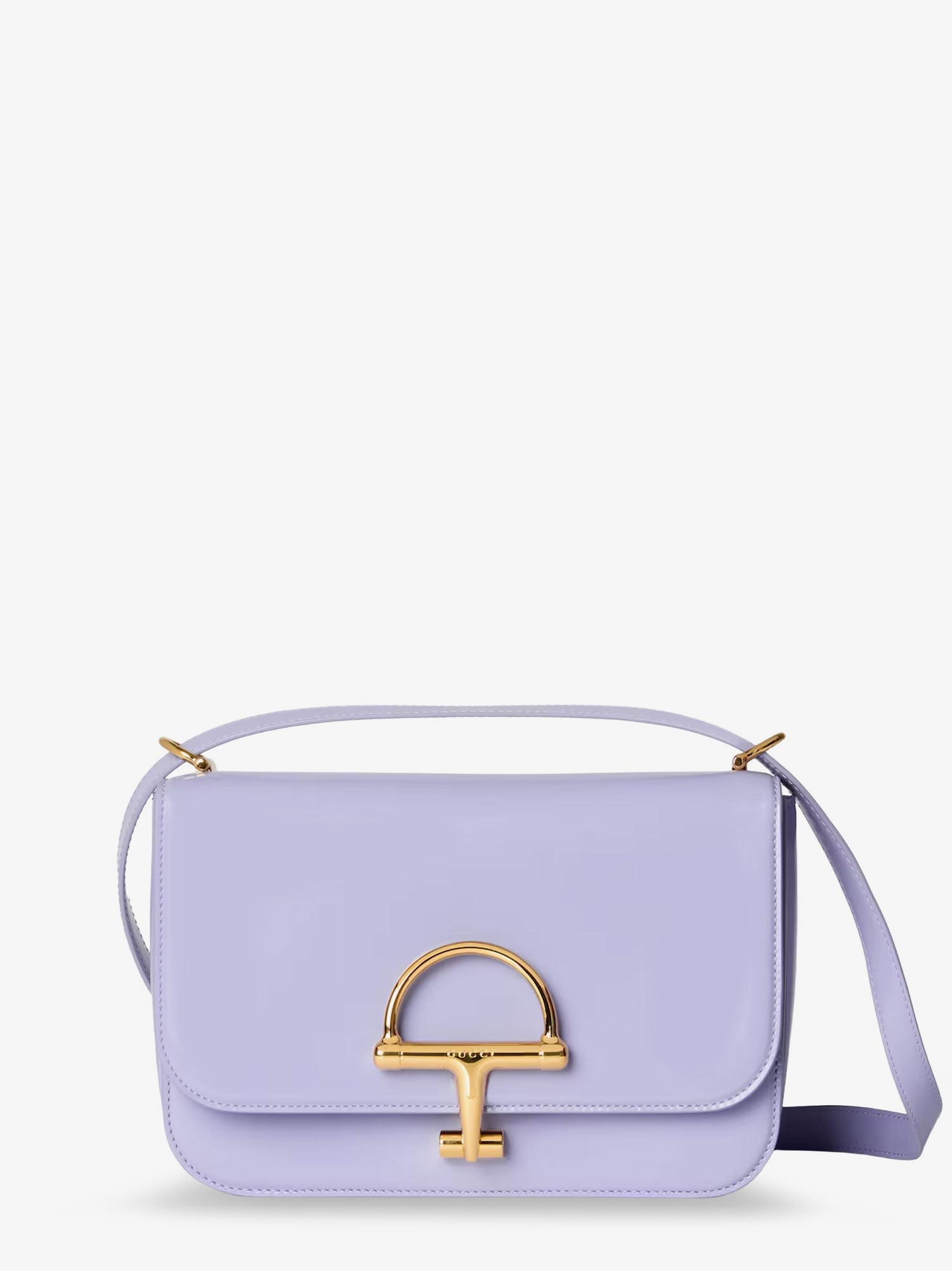 Gucci Siena Leather Shoulder Bag With Iconic Metal Horsebit