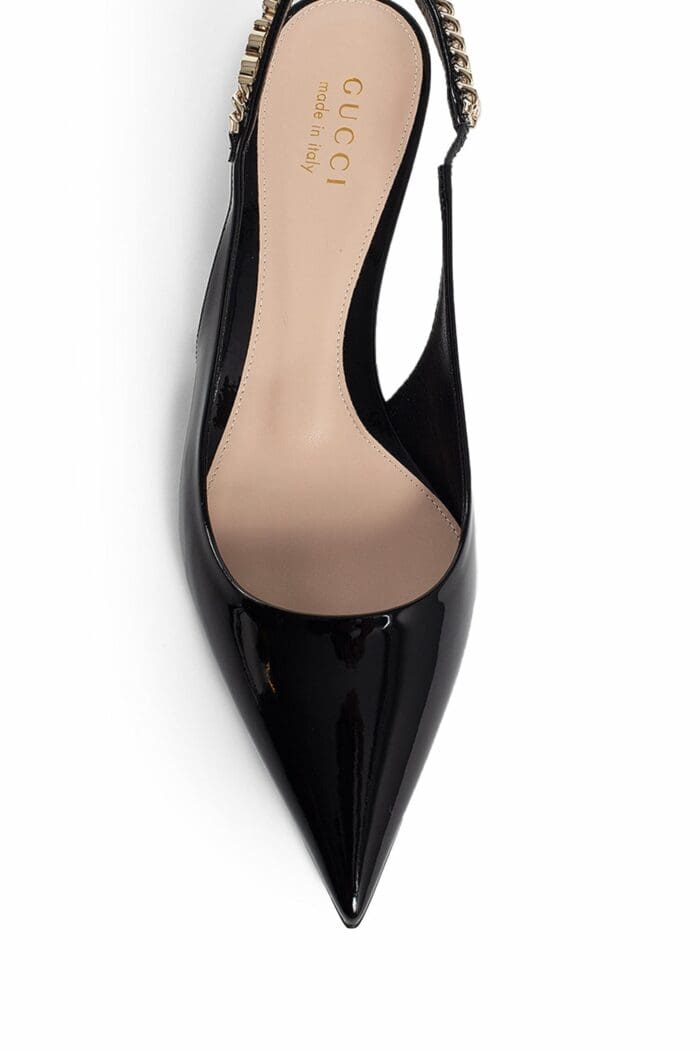 GUCCI Signoria Patent Leather Pumps