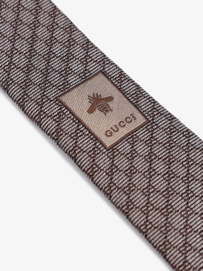 Gucci Silk And Wool Tie