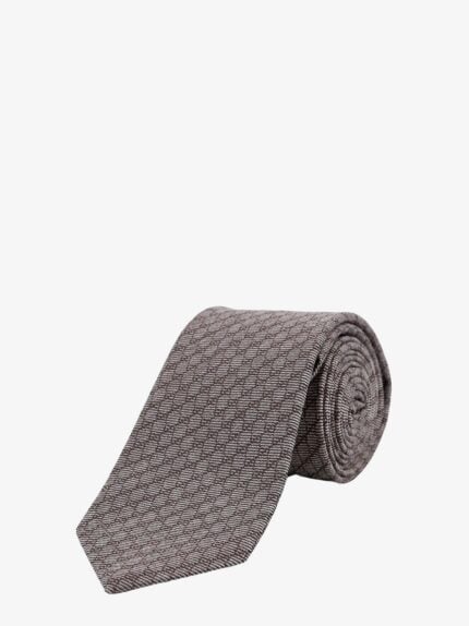 Gucci Silk And Wool Tie