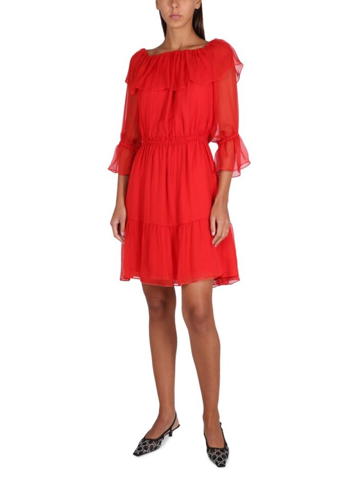 Gucci SILK CHIFFON DRESS